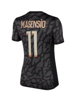 Paris Saint-Germain Marco Asensio #11 Ausweichtrikot für Frauen 2023-24 Kurzarm